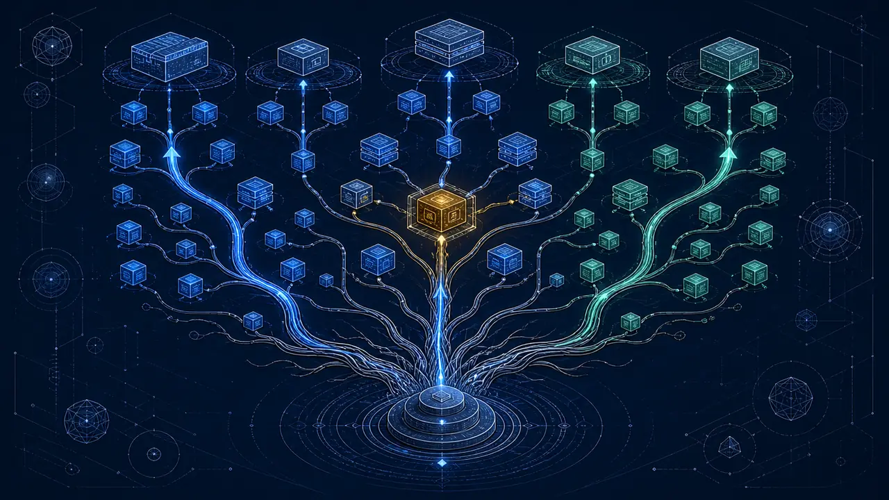 Shared foundations branching into multiple packages and applications
