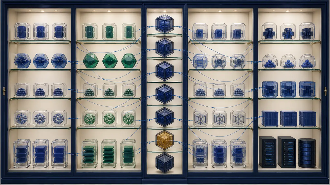 A structured inventory of runtimes, frameworks, packages, tools, and deployment targets