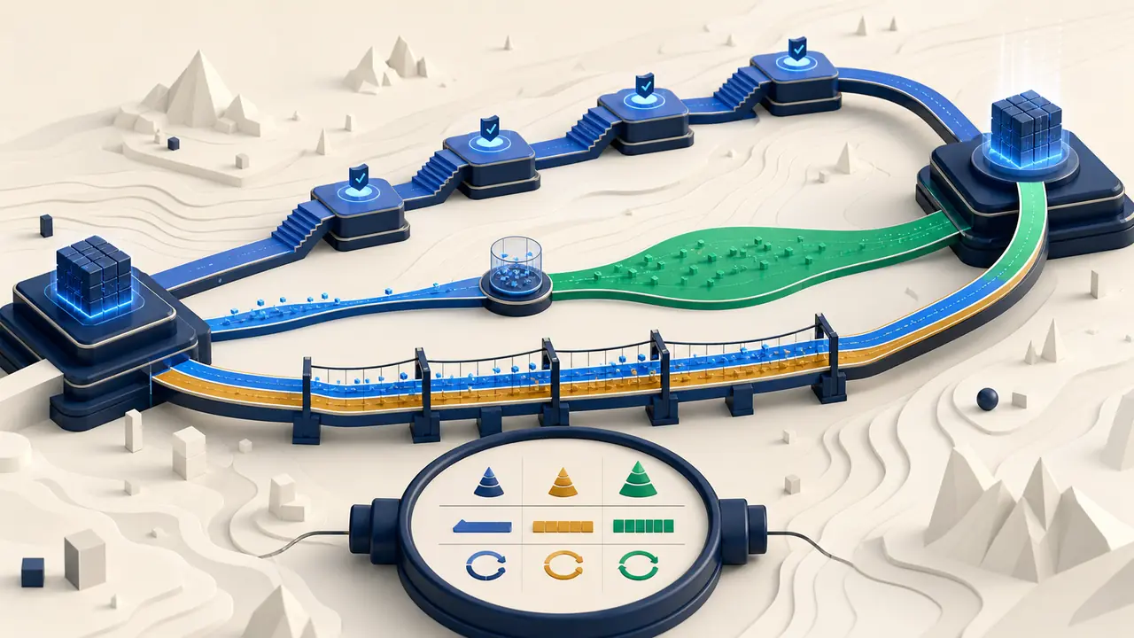 Multiple migration strategies connecting the same source and target platforms